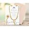 Editable Nurse Graduation White and Gold Invitation Template
